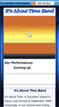 Mobile Screenshot of itsabouttimeband.com